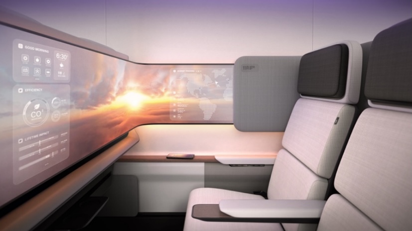 Delta Air Lines will be responsible for designing the internal cabin of the fuel efficiency plane.