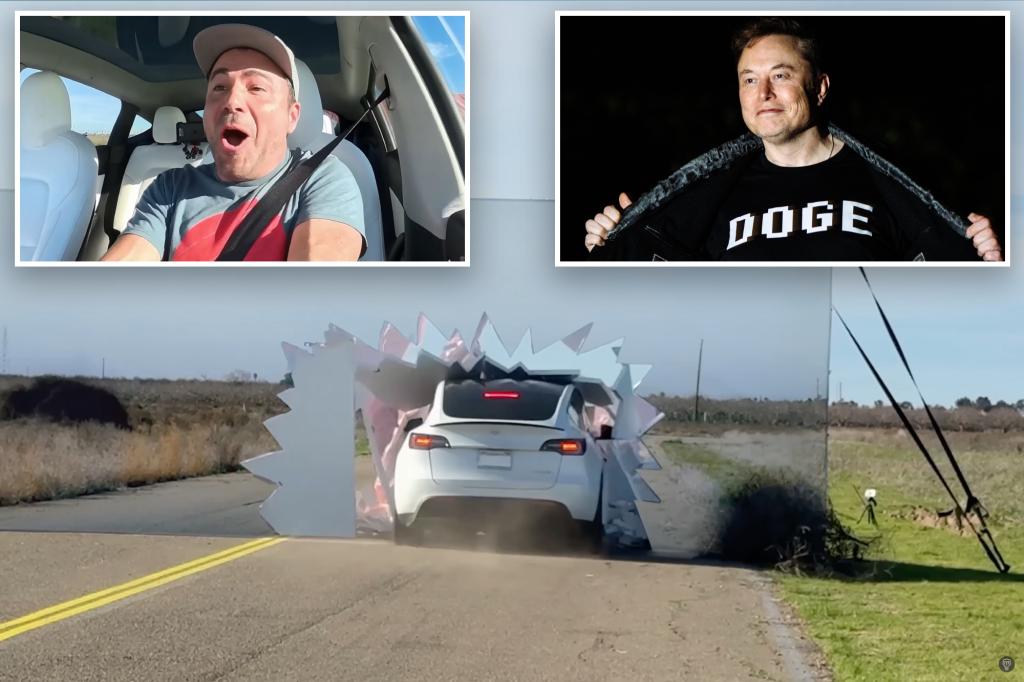 YouTuber Mark Rober Tesla Autopilot 'YouTuber Rober's collision test goes to Haax's allegations:' should sue pants from this guy '