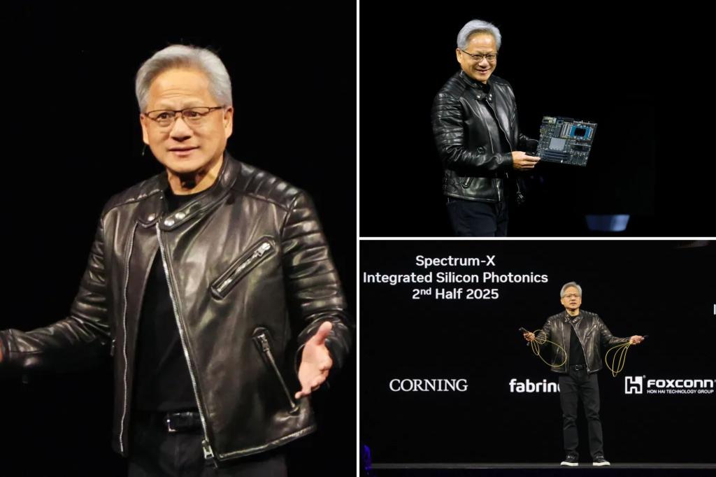 Nvidia Jeneg Huang Director General Reveals Powerful New Ultra Black Potato in 'Super Bowl of AI
