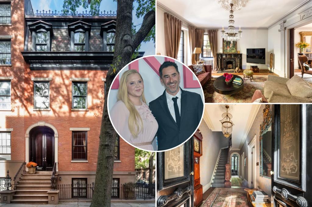 Amy Schumer lists Brooklyn Townhouse presented in 'Moononstruck' for $ 14m - to move back to Manhattan