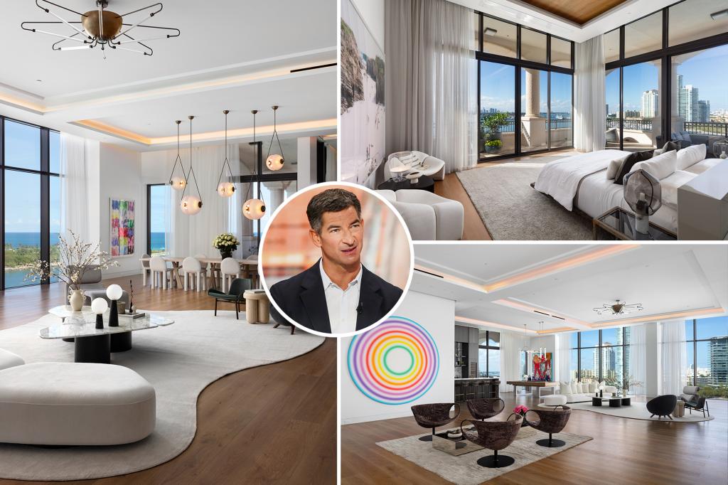 Kayak co -founder Order Miami Penthouse for $ 85 million more than double what he paid for him in 2021