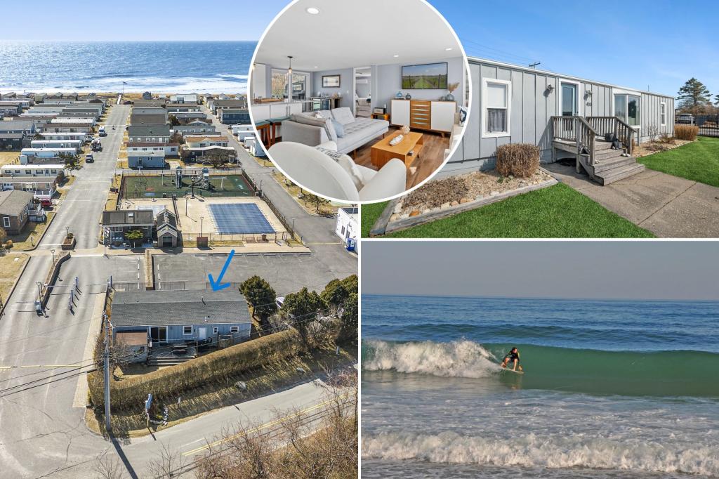 Exclusive | A glam house in a park trailer Hamptons that has become a summer playground for elita has listed for $ 1.19 million