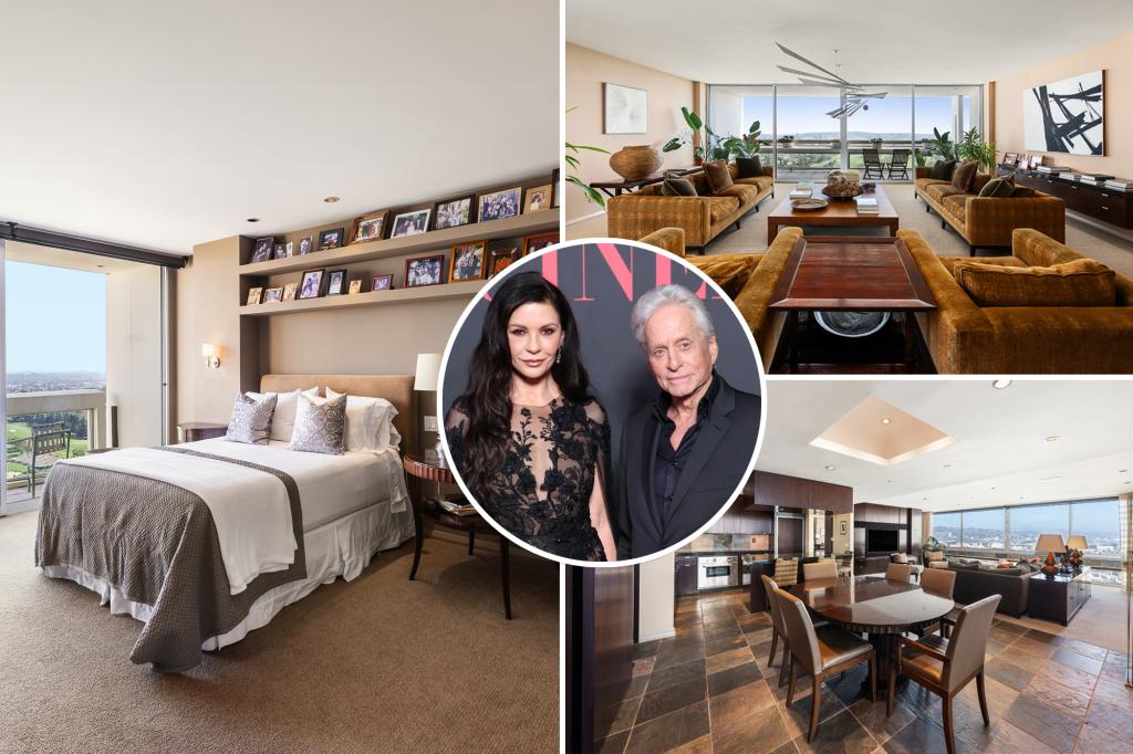 Michael Douglas, Catherine Zeta-Jones' formerly market for $ 7 million: 'Piece Living of Hollywood History'