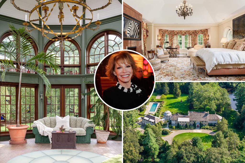 The late Mary Tyler Moore Moore widespread Connecticut has sold for $ 16.9 million