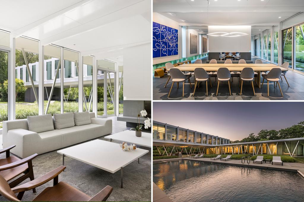 Exclusive | A famous modernist Hamptons home has sold for $ 17.77 million - breaking a local record