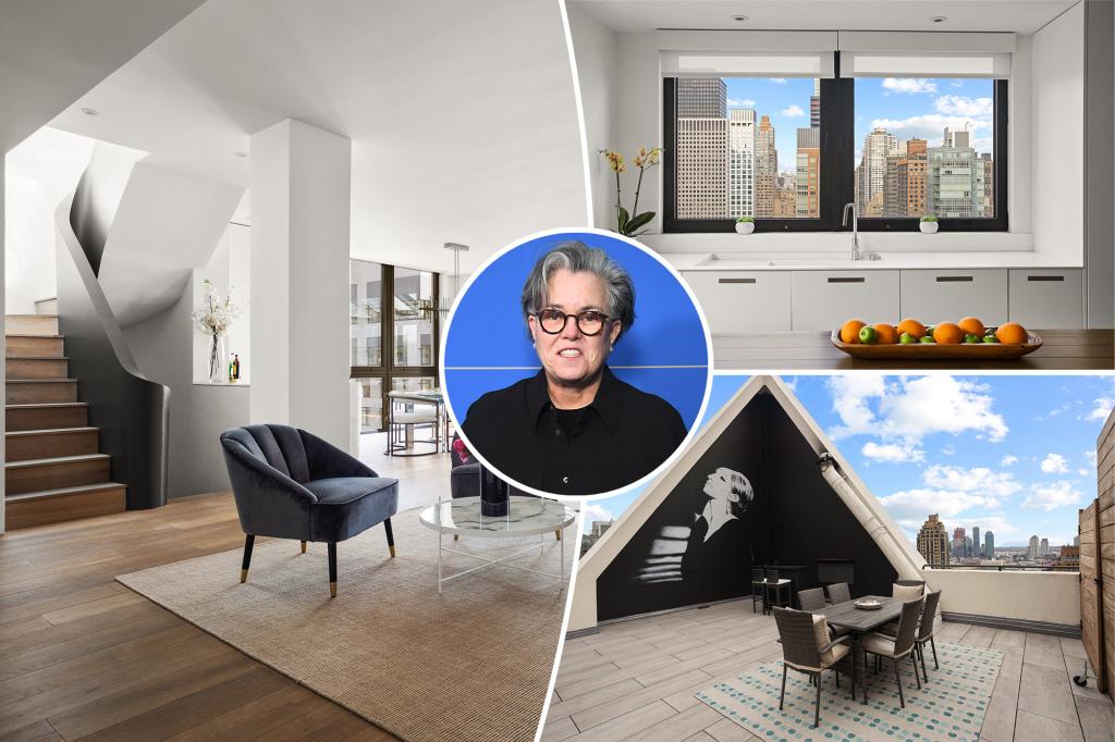 Exclusive | Rosie O'Donnell's NYC Penthouse - which she listed for a loss of $ 1.1 million - has found a buyer
