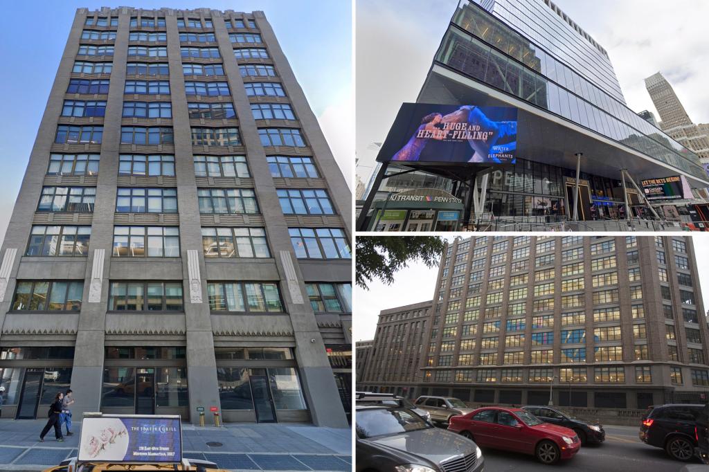 Manhattan's big office tenants seeking to leave the current houses