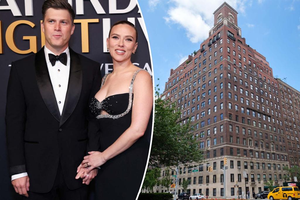 Scarlett Johansson and Colin Jost just kidnapped a NYC pentouse - and for a massive shopping