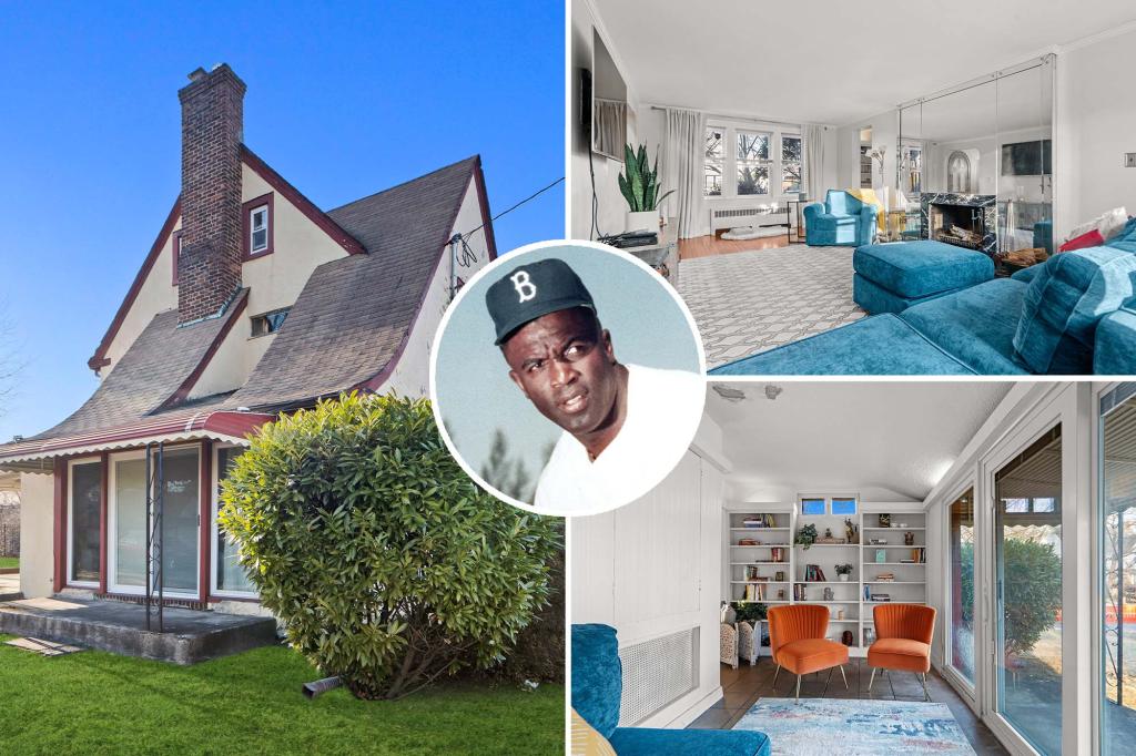 Exclusive | Jackie Robinson's Queens Home where he lived during a world series winning season has been rented