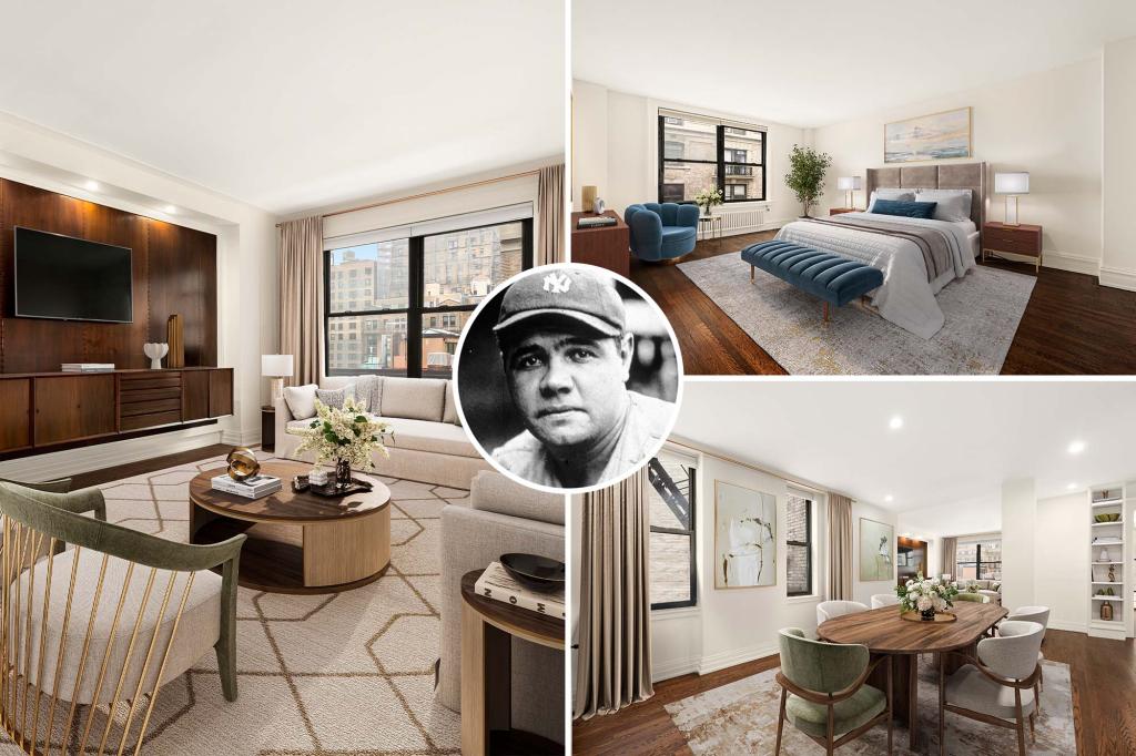 Exclusive | Babe Ruth's NYC long house can be yours for $ 1.59 million
