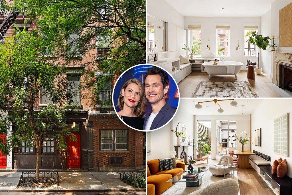 Claire Danes and Hugh Dancy have sold their elegant city of NYC for $ 9.9 million