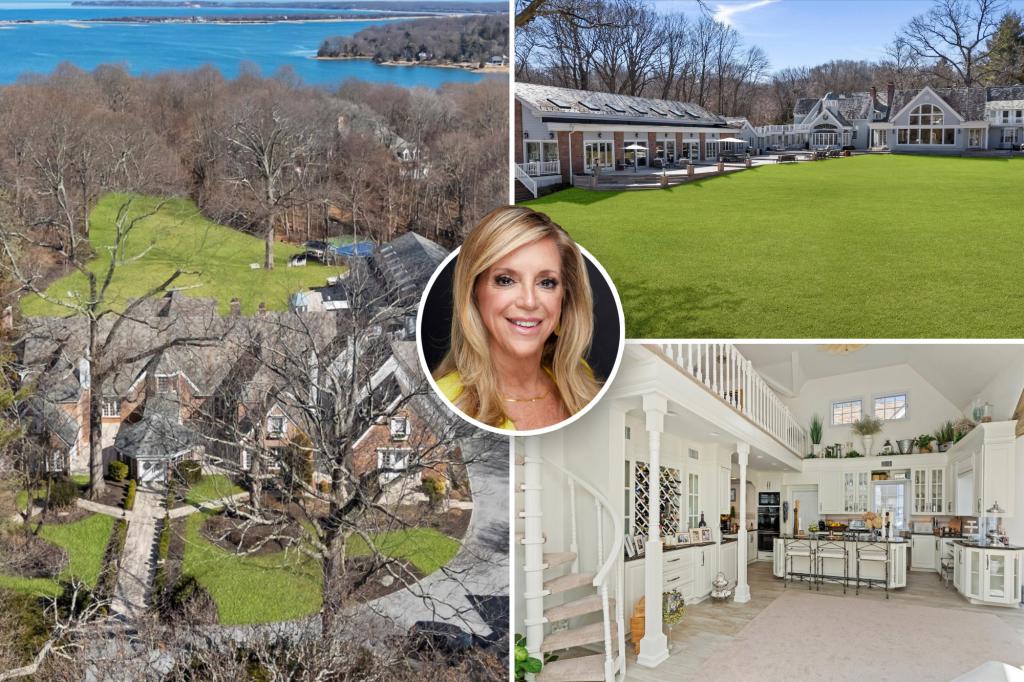 Miracle Mop Mogul Joy Manganoj Relists Style Resort Long Island Mansion for $ 14m with benefits including a house pool