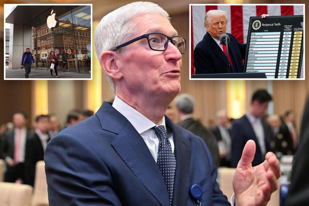 Apple loses $ 300b in market value while Trump's tariffs threaten the heavy supply chain in China
