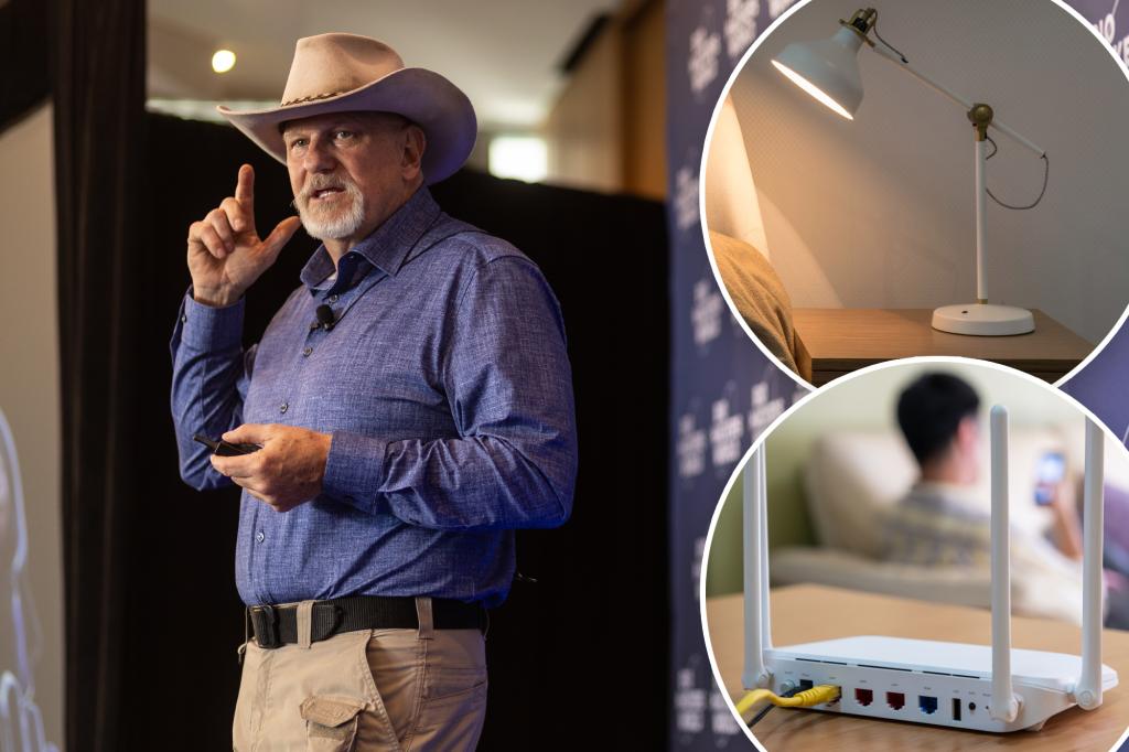 Exclusive | 'DoctoreMf' wants you to disconnect your lamps and routers - he even has a dog to protect it from radiation