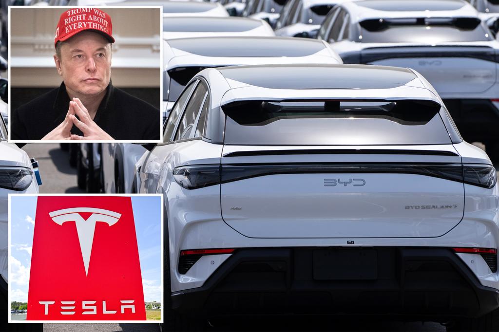 China's byd car giant poses a major threat to Tesla and Big 3 of Detroit - and fees can worsen it