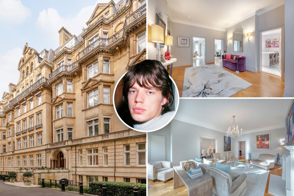 This big flat in London, where Mick Jagger and Keith Richards now requires $ 7 million for sale