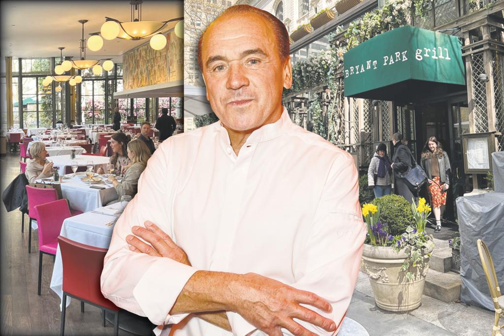 The hour of the hour at the Bryant Park Grill icon despite reprise in court in a bitter quarrel over the offer to replace it by dining from the celebrated Chef