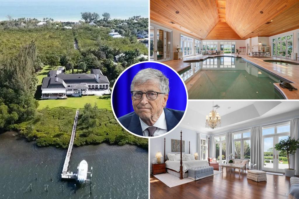 Bill Gates-Connected $ 23.5 million dollars residence hits market in Florida