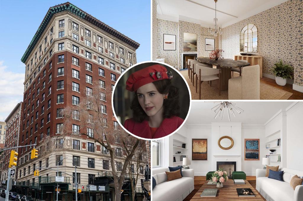 Exclusive | Uptown NYC apartment presented in the lists 'Wonderful Mrs. Maisel' for $ 1.75 million - his first time for sale in decades
