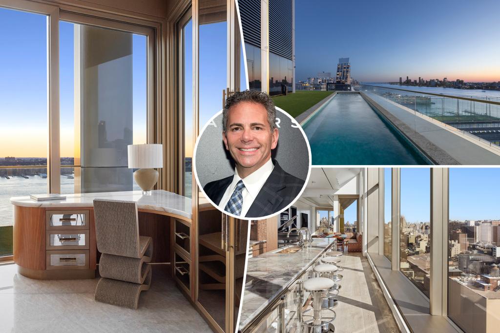 This $ 75 million roof comes with the largest private pool in NYC: 'This is giant'