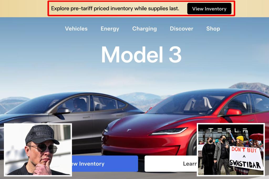 Tesla asks Canadian customers to buy the inventory procured pre-tariff 'while the latest supplies'