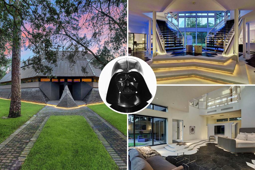 Famous house Darth Vader, who lives the Zuzar helmet 'Star Wars', has sold for $ 3.4 million