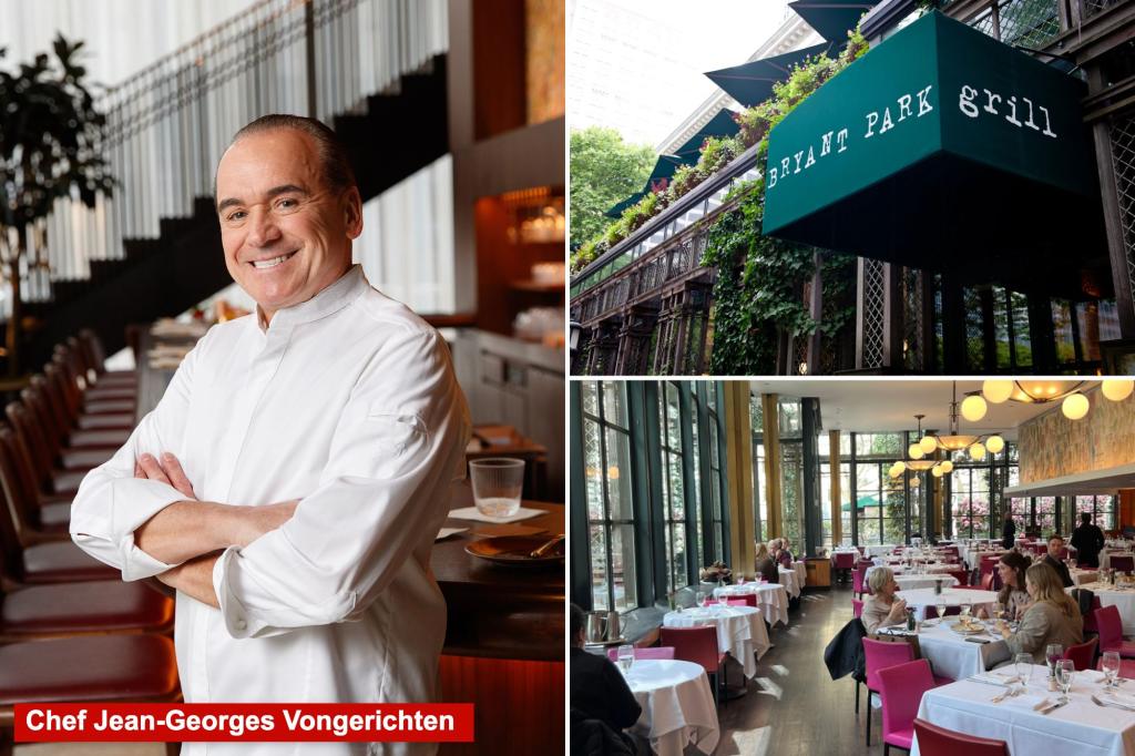 The future of Bryant Park Grill in doubt after the iconic eater of the judge's boots in favor of the famous chef