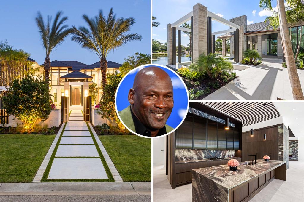 Exclusive | A $ 38.5 million residence in an exclusive golf community in Florida - where neighbors include Michael Jordan - UP