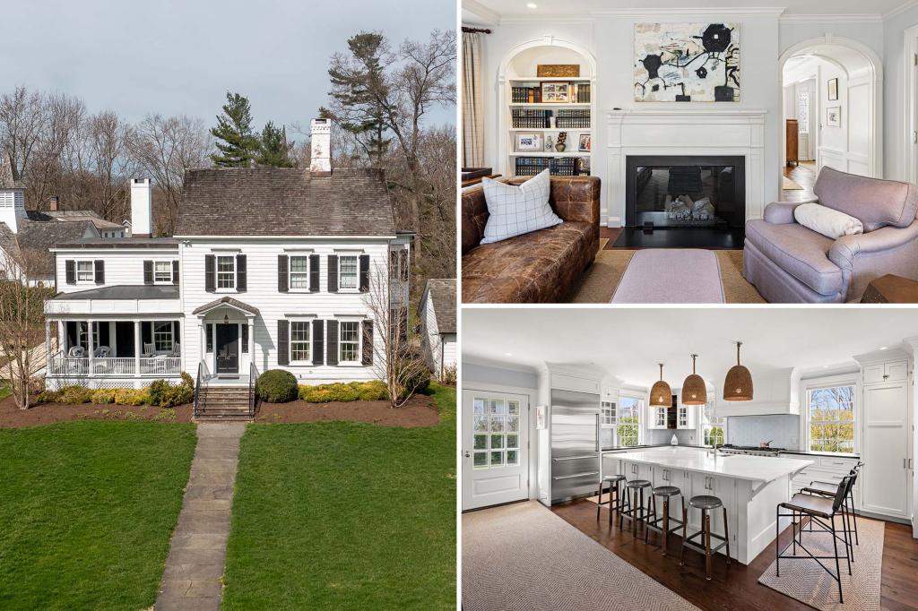 Exclusive | Connectic's Historical House built by a Revolutionary War soldier with original details intact lists for $ 5.49 million