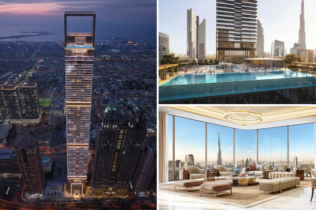 Within the Trump Organization's first erection in Dubai-Home in the highest pool in the world