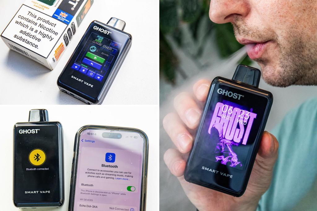 'Smart Vapes' collided with the target of children with built -in video games, phone features: 'is a trap of behavior'