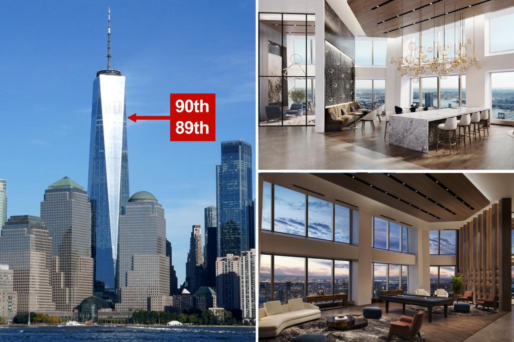 A world trade center tenant to hunt for the high floors-the highest officials in NYC: 'Once in a generation'