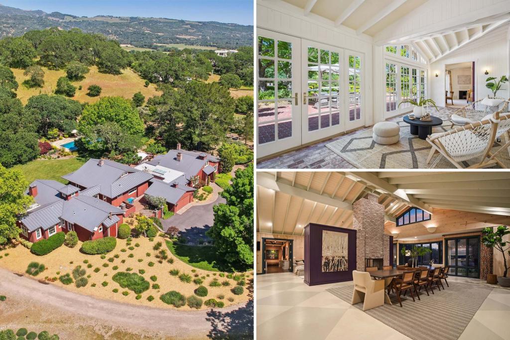 Attraction of the founder of Williams-Sonoma for long Hideway for sale for the home power plant has a secret wine basement