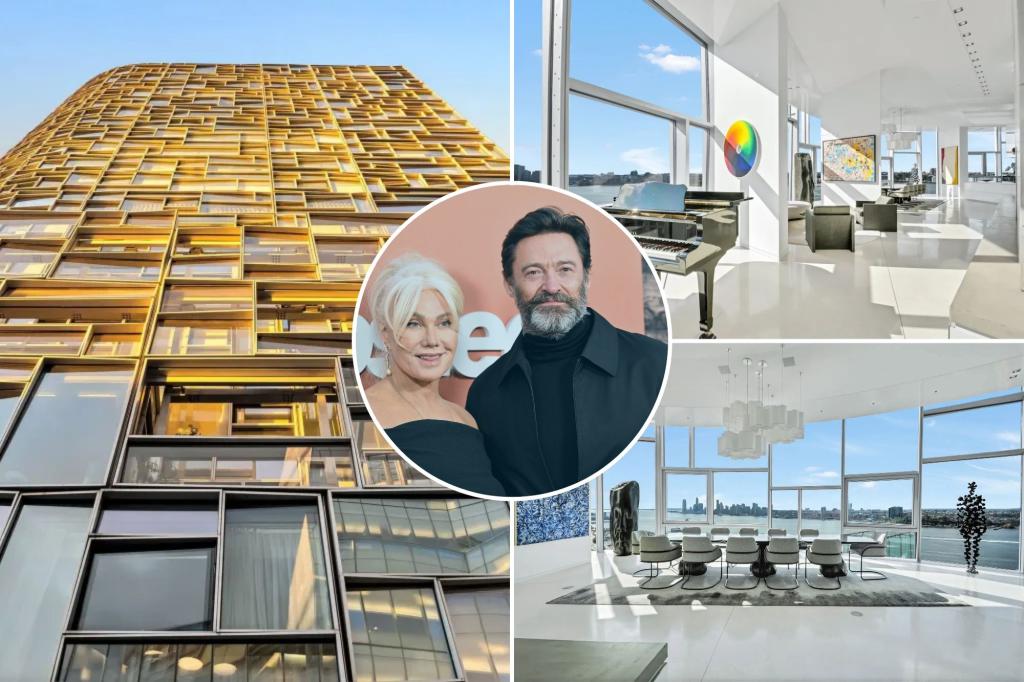 Hugh Jackman and Deborra-Lee supply