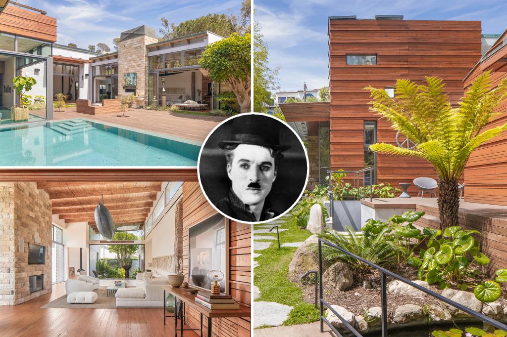 Style Resort House where Charlie Chaplin once saved its fire truck collection requires $ 12.5 million